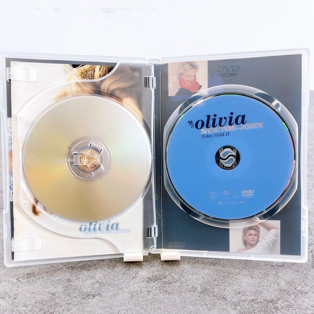 2DVD 2枚組 オリビアニュートンジョン ビデオ・ゴールドⅠ＆Ⅱ OLIVIA