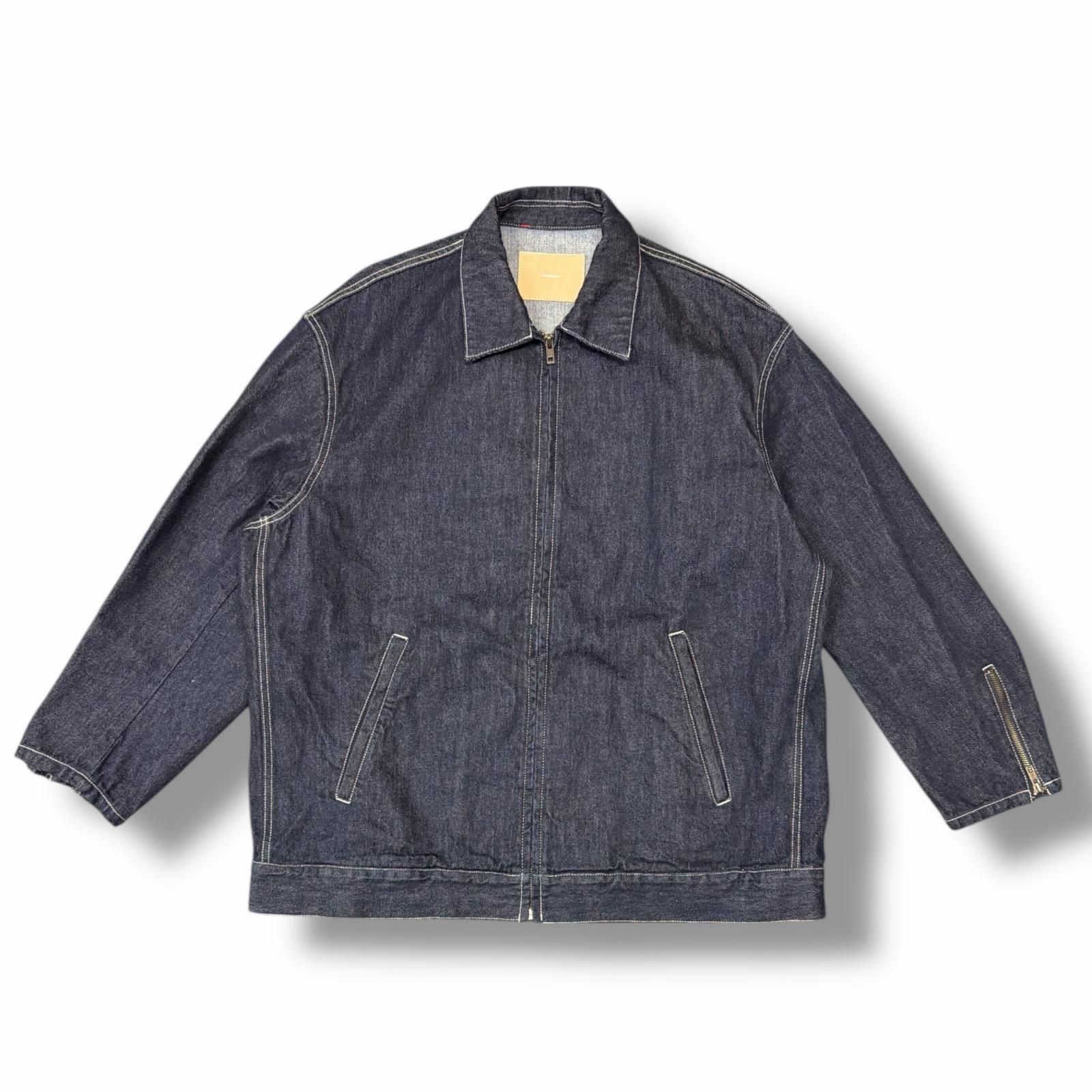 Graphpaper 24AW Selvage Denim Riders Jacket Dice&Dice別注 セルビッジデニムライダースジャケット グラフペーパー GM243-20338D インディゴ 2 （8488M） Graphpaper 24AW Selvage Denim Riders Jacket Dice&Dice別注