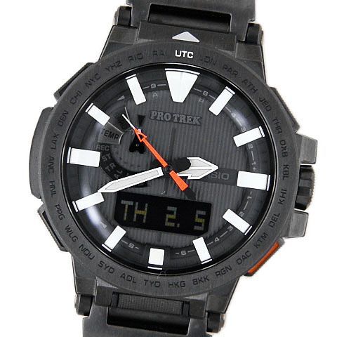 新作登場，お買い得 【中古A】カシオ CASIO メンズ腕時計 プロトレック