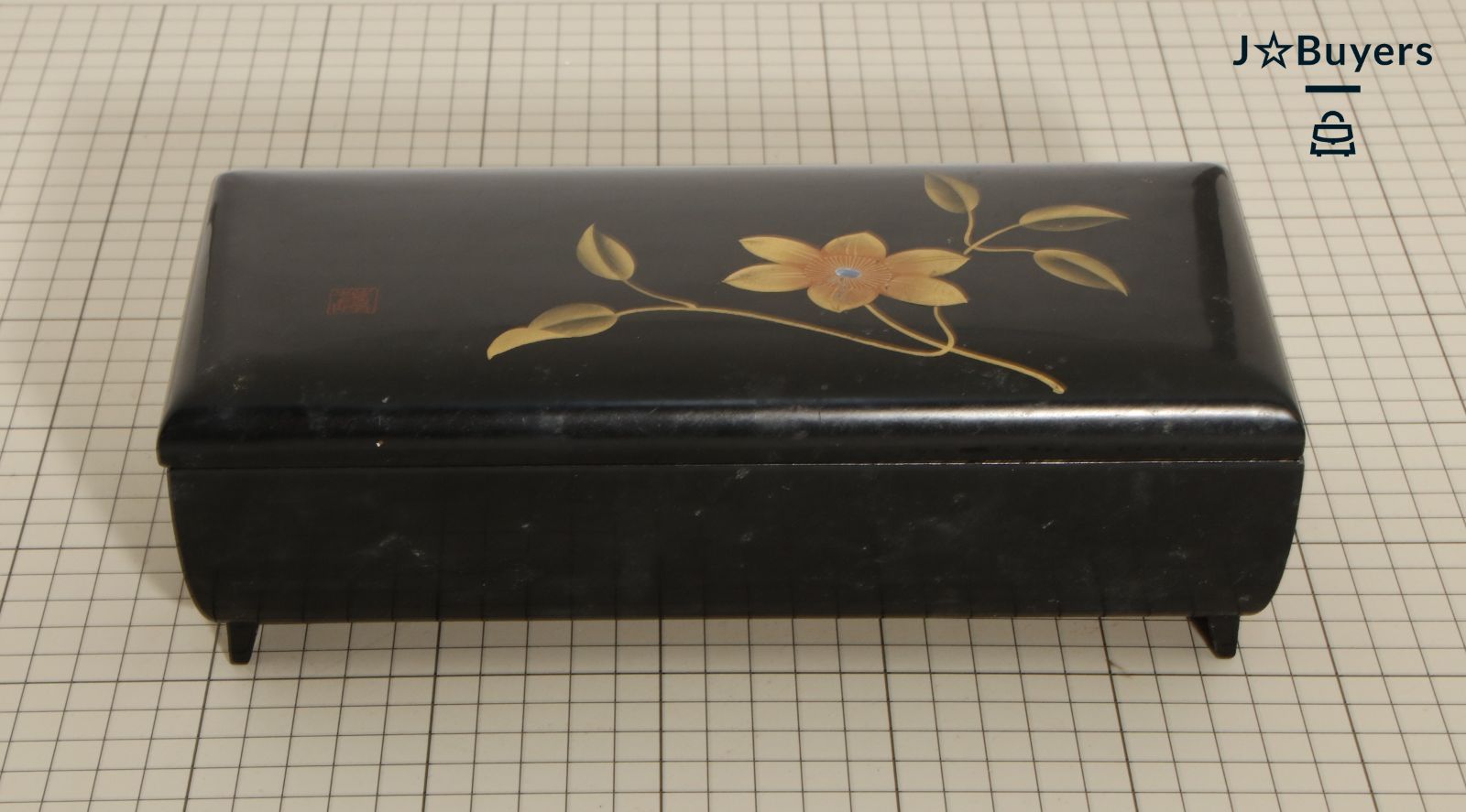 Ct2597 会津塗 ジュエリーケース 工芸品 漆器風 アクセサリーボックス