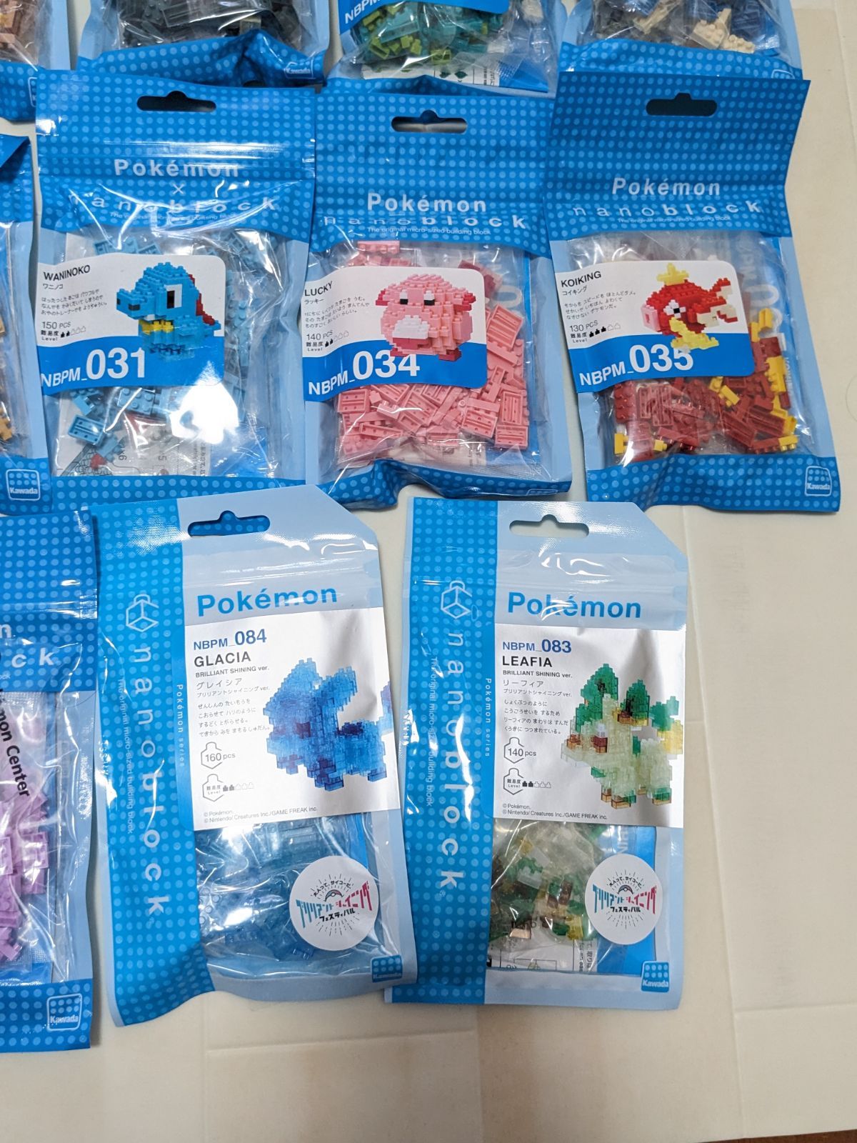 ナノビーズナノブロックポケットモンスターまとめ売り