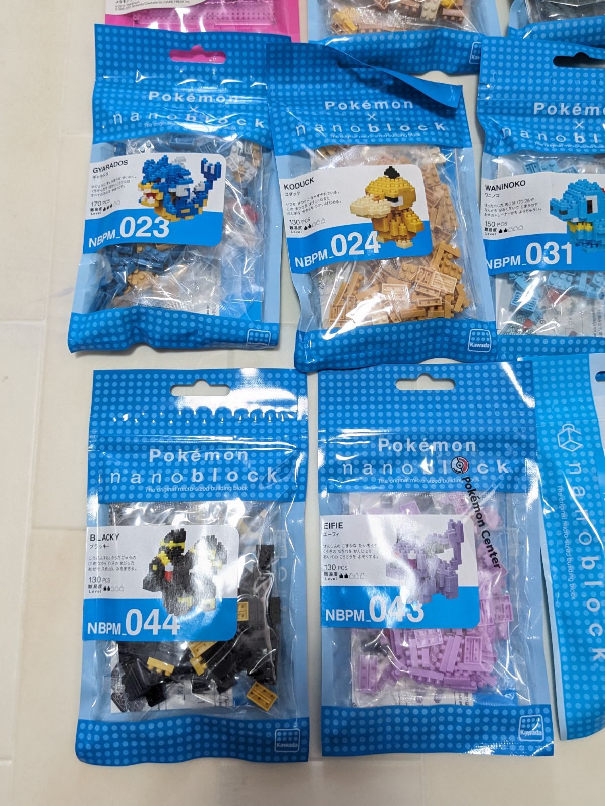 ナノビーズナノブロックポケットモンスターまとめ売り 不可