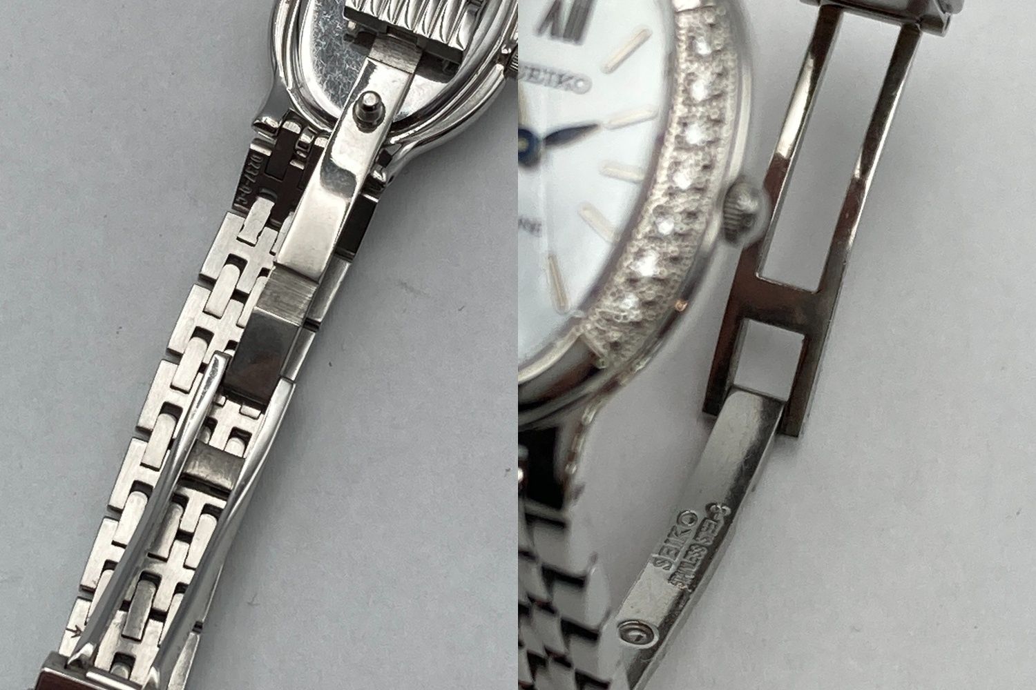 SEIKO セイコー エクセリーヌ ダイヤベゼル 腕時計 アナログ クォーツ