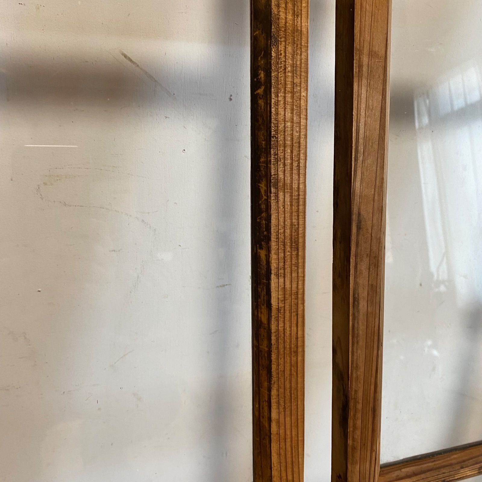 アンティーク ガラス戸