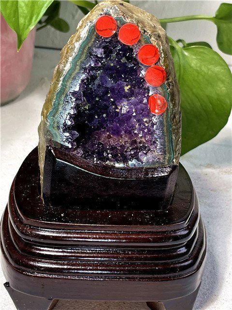 AAA級ウルグアイ産天然アメジストドーム原石YT8G3/430G61C - メルカリ