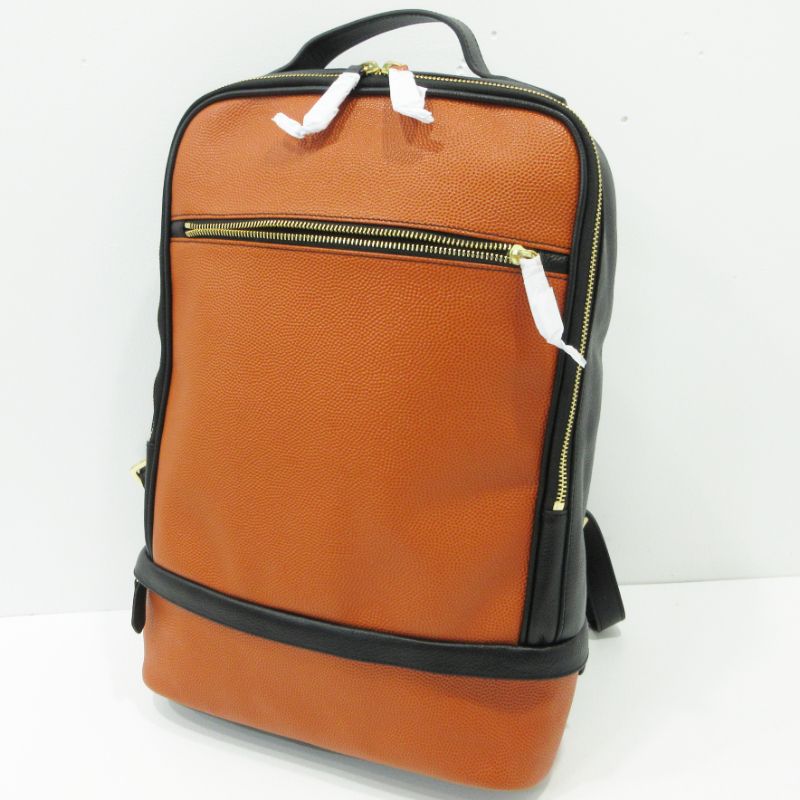 三重本店】 中古 LEATHER-G | レザージー デイパック バスケ革 バック