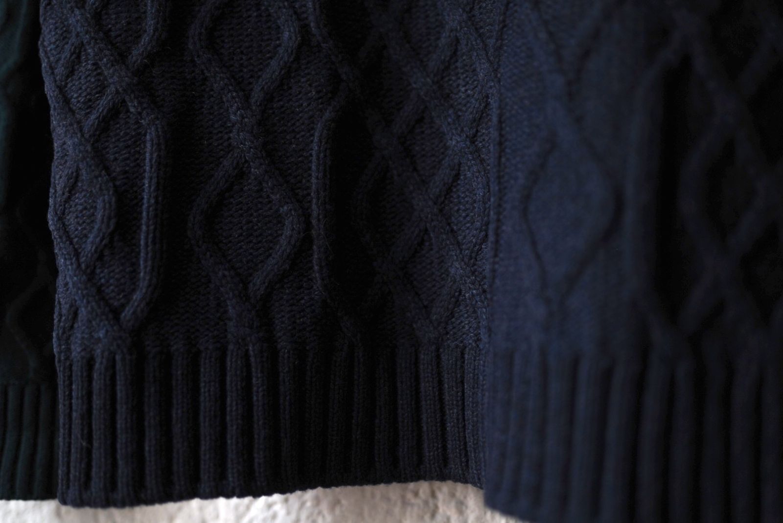 15AW Cable Knit Cardigan ケーブルニットカーディガンセーター