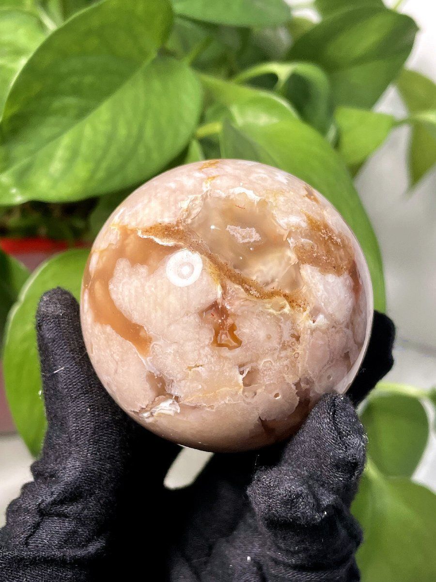 ☆超綺麗☆天然（メノウ 瑪瑙）メノウジオード原石YT8Y3/85Y98C - メルカリ