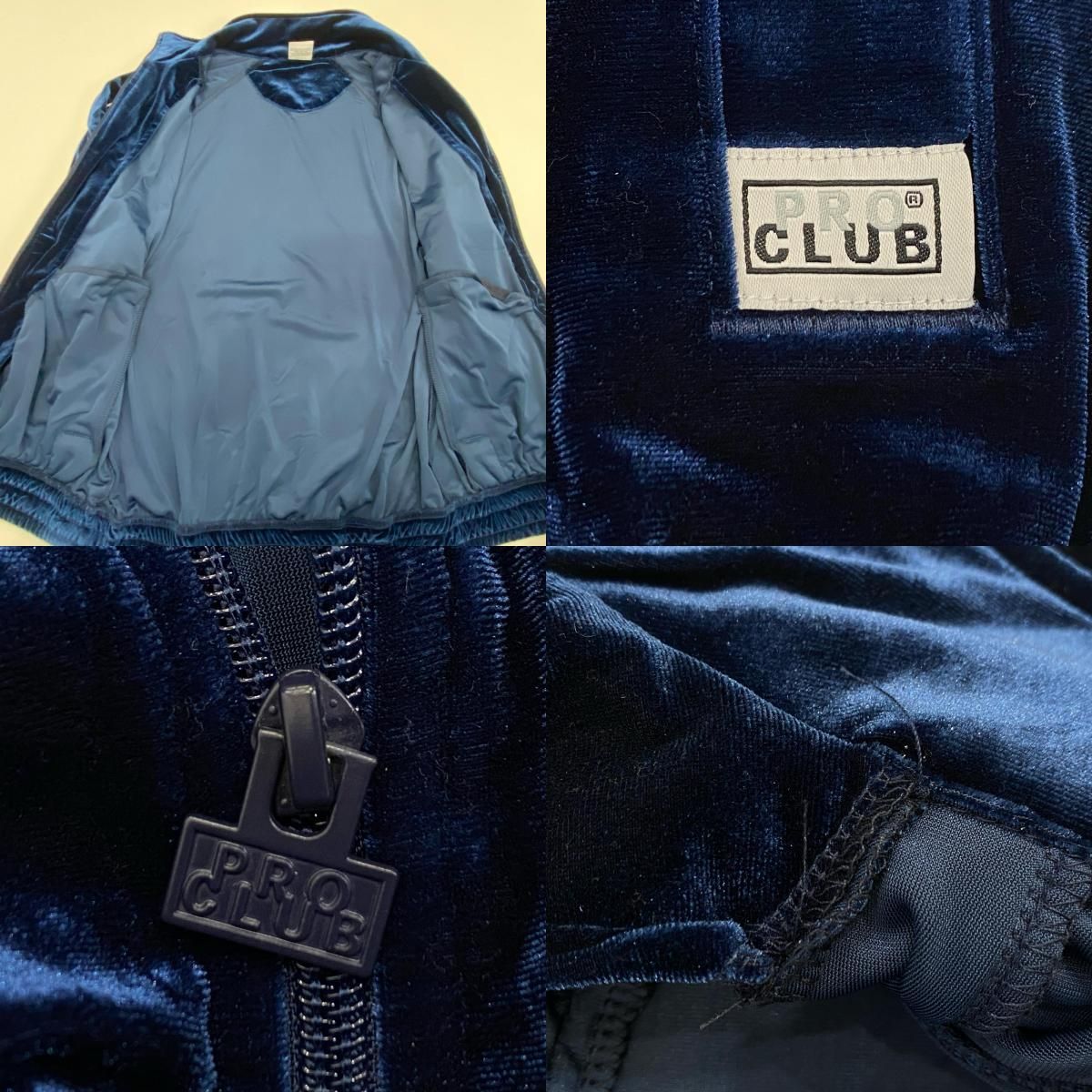 姫路東店】 中古 PRO CLUB | プロクラブ セットアップ VELOUR SET UP 