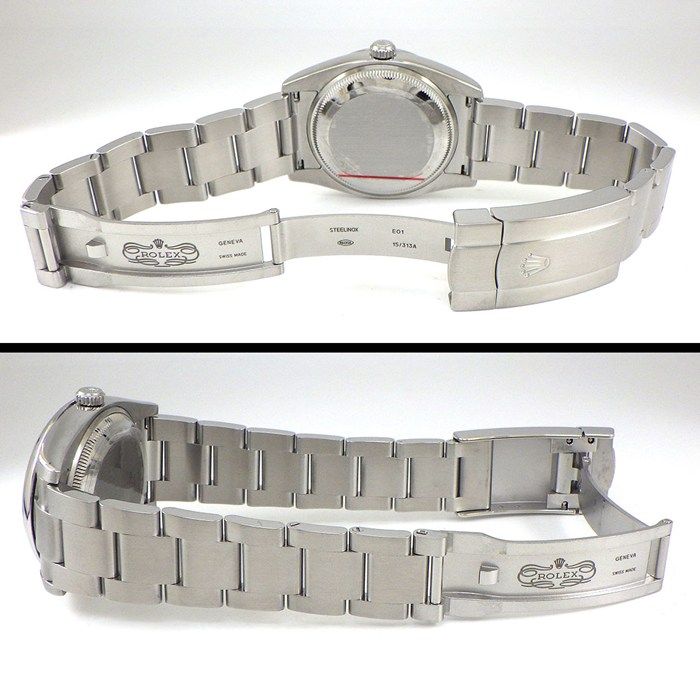 ロレックス Rolex 腕時計 エアキング 114200 Z番 2006年製 ブルー文字盤 ルーレット刻印 夜光インデックス 夜光針 SS 自動巻き 【中古】 ロレックス Rolex 腕時計 エアキング 114200 Z番 2006年製 ブルー文字
