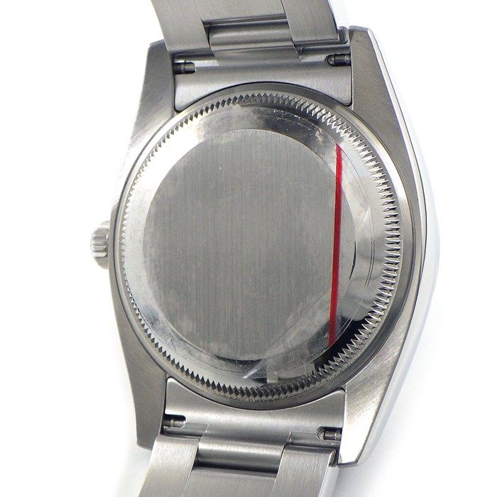 ロレックス Rolex 腕時計 エアキング 114200 Z番 2006年製 ブルー文字盤 ルーレット刻印 夜光インデックス 夜光針 SS 自動巻き 【中古】 ロレックス Rolex 腕時計 エアキング 114200 Z番 2006年製 ブルー文字