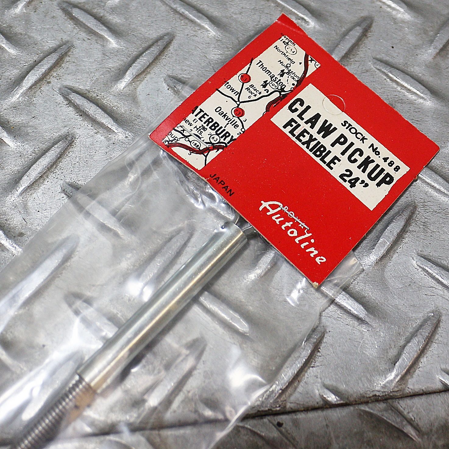  新潟発 オートライン 24インチフレキシブルクローピックアップ NO.488 10本入 1箱 掴む 回収 部品 隙間 キャッチ 工具 ♥ その他 特殊工具