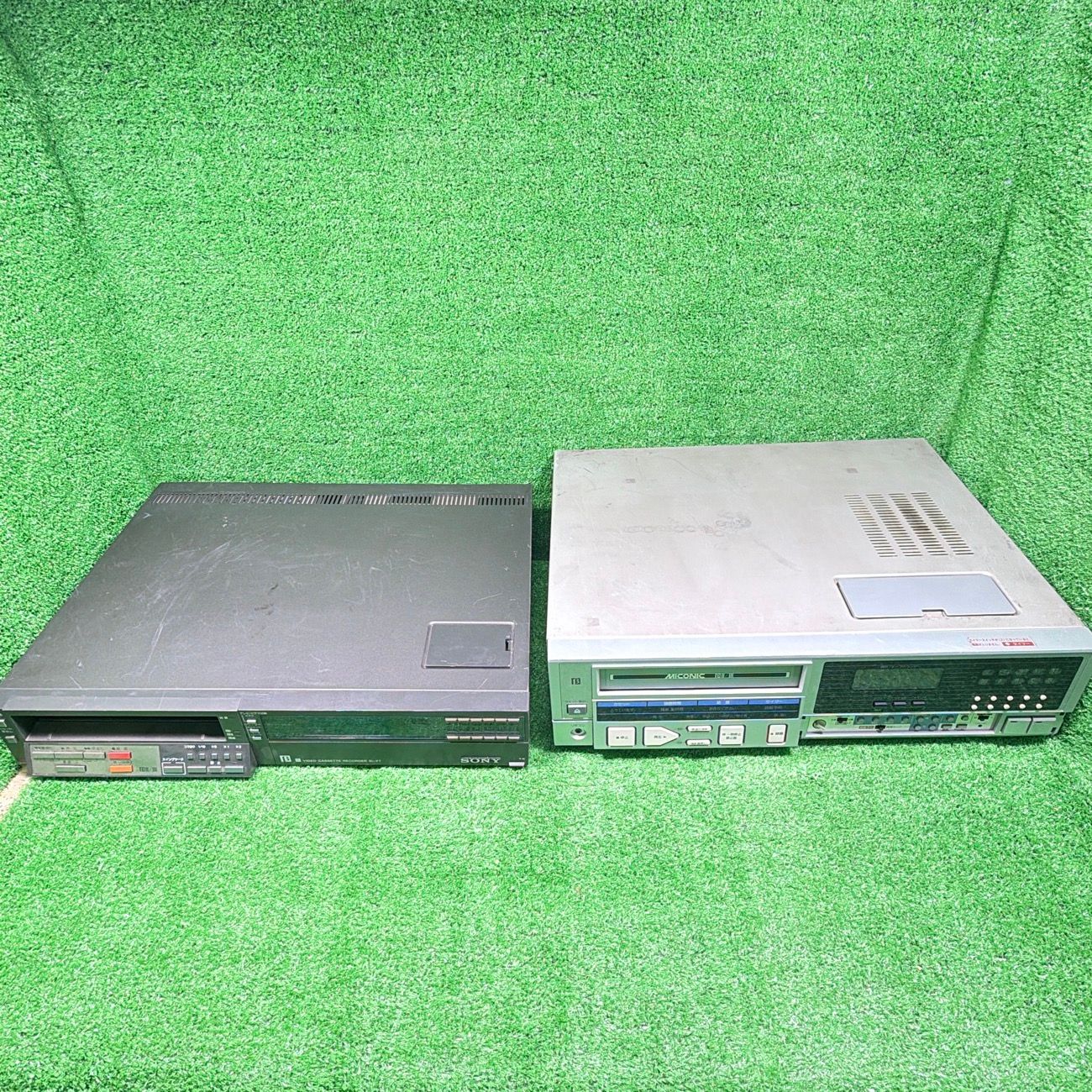 ジャンク】SANYO VTC-M05 SONY Betamax SL-F7 ビデオデッキ 2台セット 