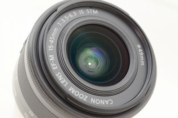 2026/3/22 ☆美品☆ Canon キャノン EOS M6 EF-M 15-45 IS STM レンズ