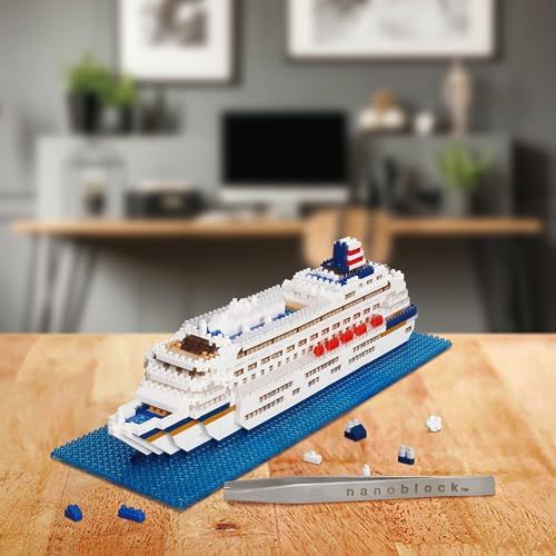  カワダ Kawada nanoblock - World Famous M.S.飛鳥? アドバンスホビーシリーズ 組み立てキットpo aec 03261 塩入れ ブラシ その他 キッチン 食器