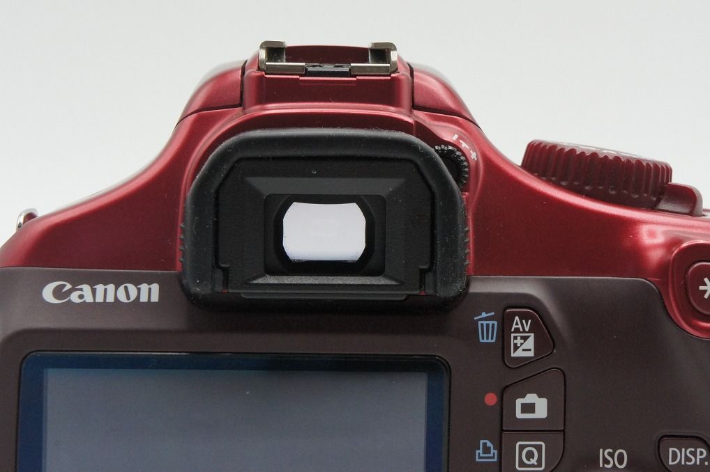 Canon EOS Kiss X50 ボディ レッド バッテリー、充電器付き 動作確認