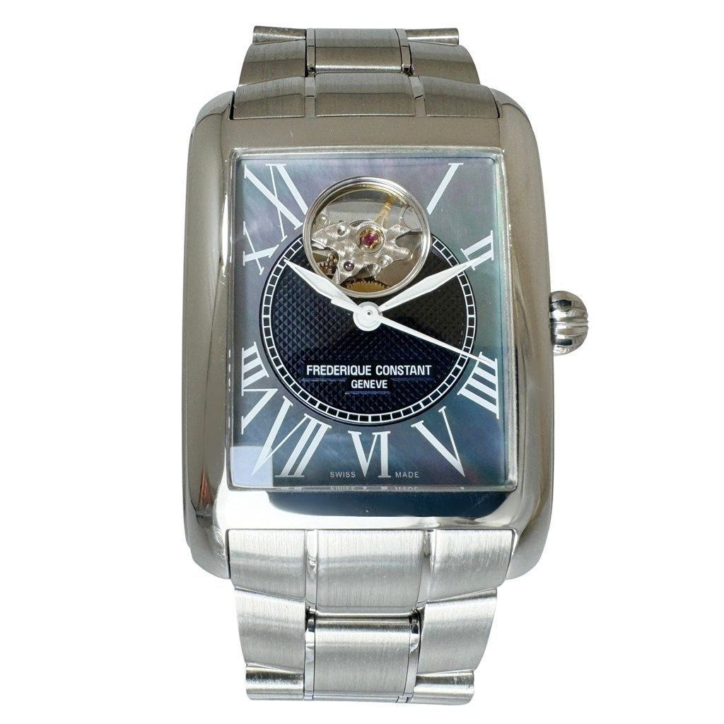  フレデリックコンスタント クラシック カレ ハートビート 日本 300本 シェル文字盤 メンズ腕時計 自動巻き FC 310MPN4S36B 主役アイテム 自動巻き時計 腕時計(アナログ)
