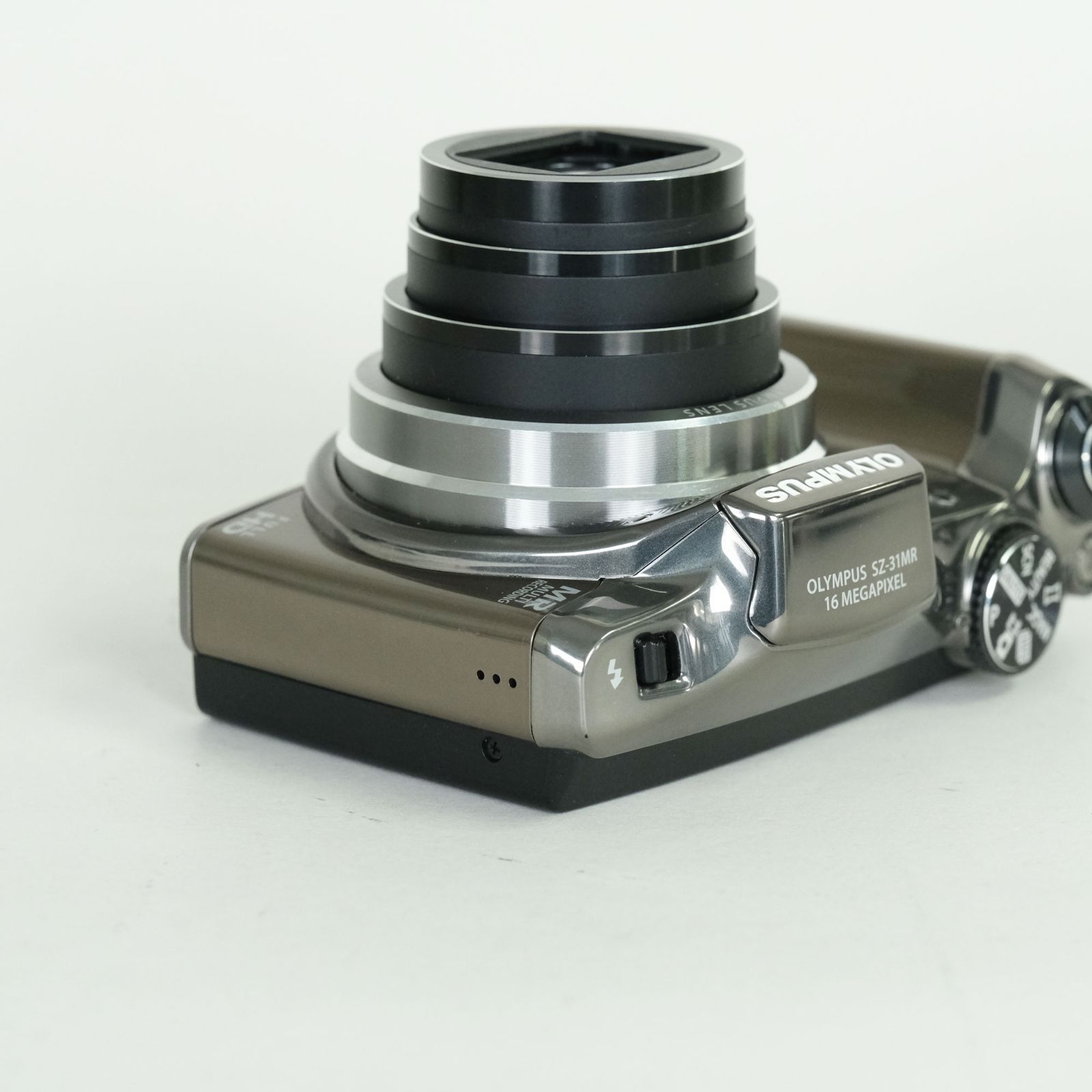 良品 | バッテリー2個付] OLYMPUS SZ-31MR SLV シルバー | コンパクト 