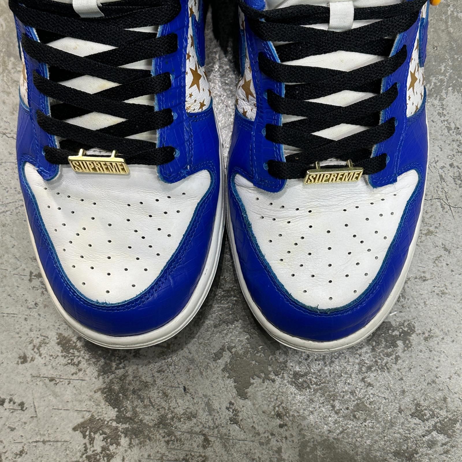 NIKE × Supreme SB Dunk Low OG QS Gold Stars ダンク ロー OG QS 