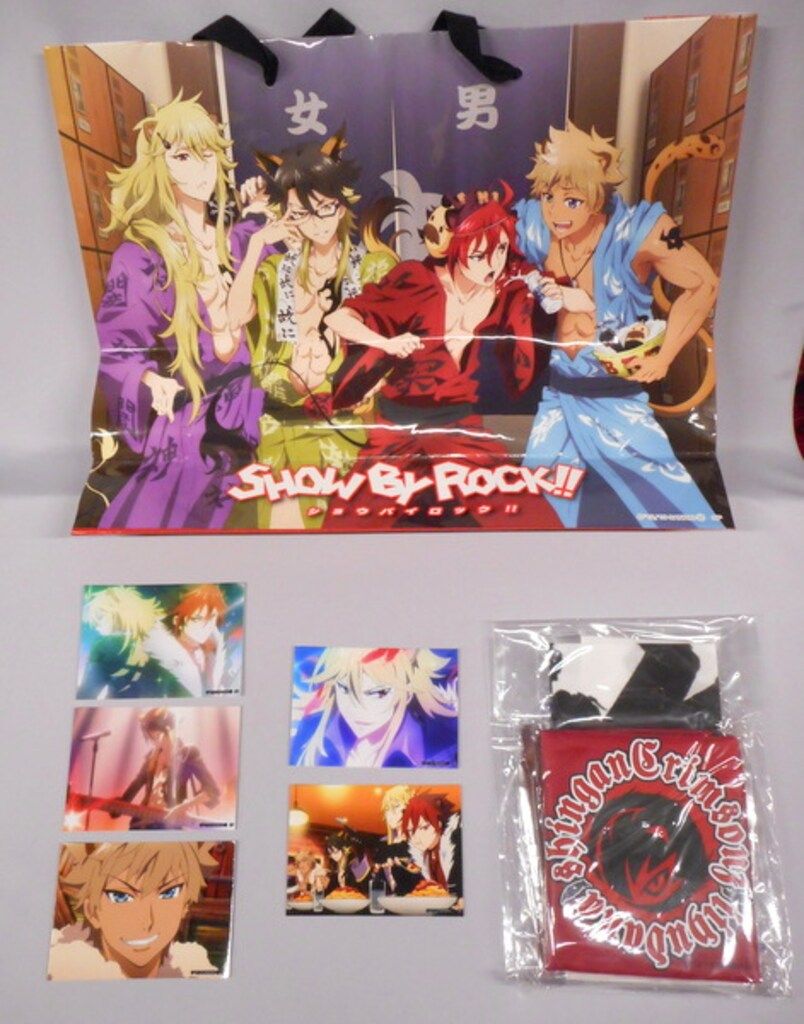 サンリオ SHOW BY ROCK!! C 88 シンガンクリムゾンズ いー湯だなセット