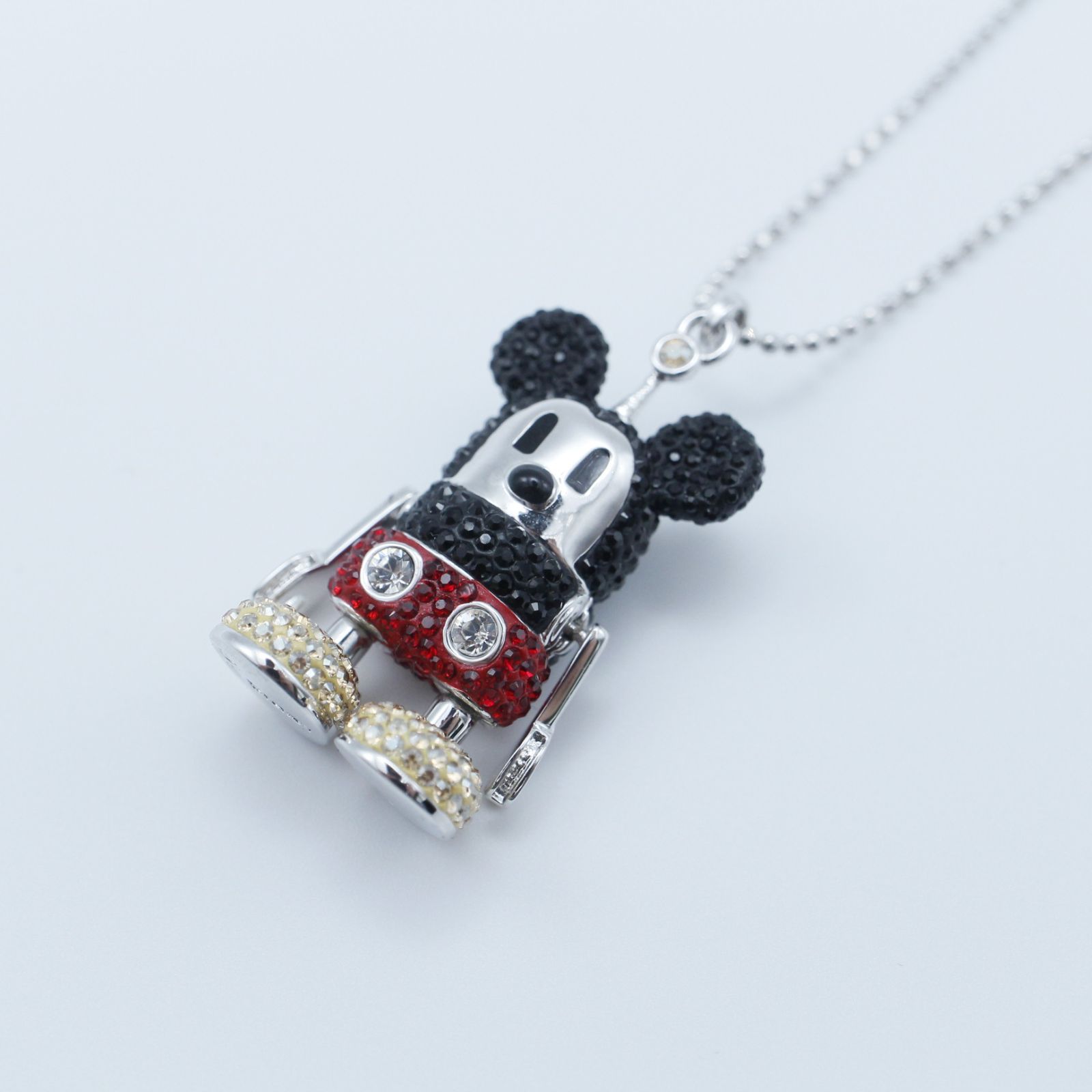 SWAROVSKI スワロフスキー ネックレス ミッキーマウス Mickey Robot 