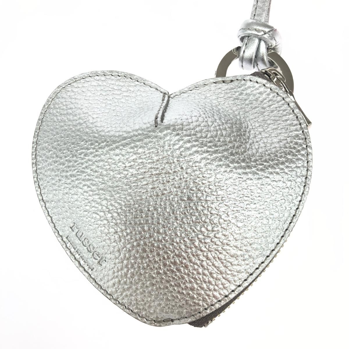 russet ラシット ハートチャーム/バッグポーチ WEB限定品 シルバー