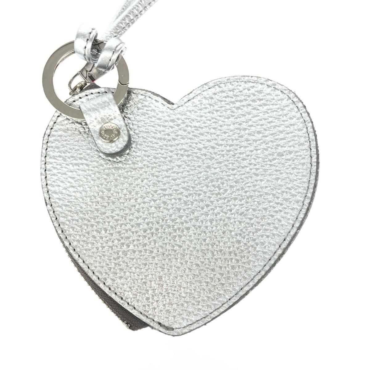 russet ラシット ハートチャーム/バッグポーチ WEB限定品 シルバー