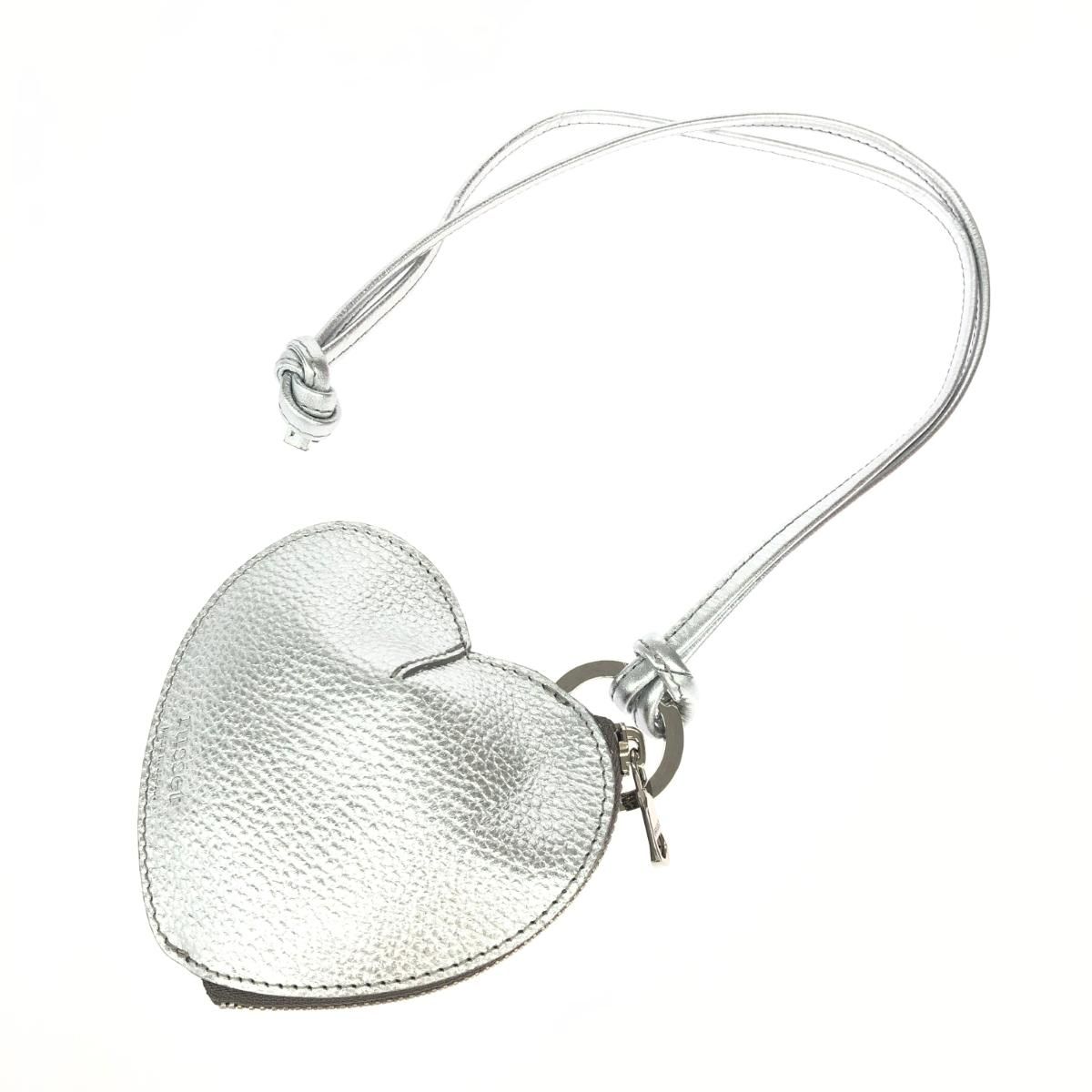 russet ラシット ハートチャーム/バッグポーチ WEB限定品 シルバー