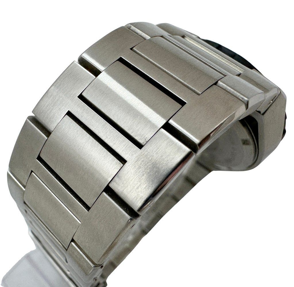 自動巻き 黒文字盤