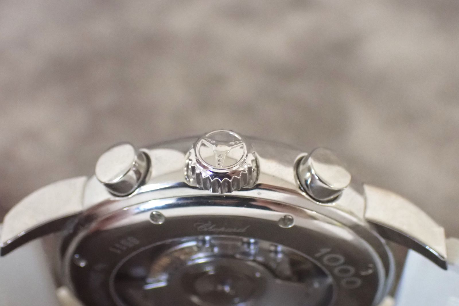  Chopard ショパール ミッレミリア クロノグラフ 168511 3018 シェル文字盤 メンズ 自動巻き 腕時計 デート服 自動巻き時計 腕時計(アナログ)