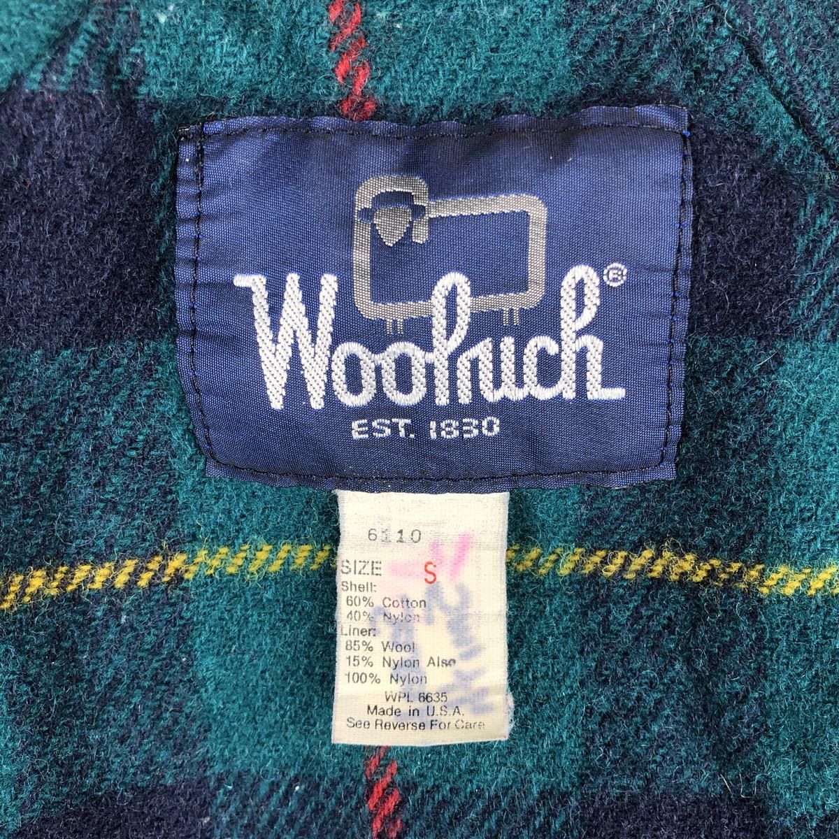 古着 80年代 ウールリッチ WOOLRICH マウンテンパーカー シェル 