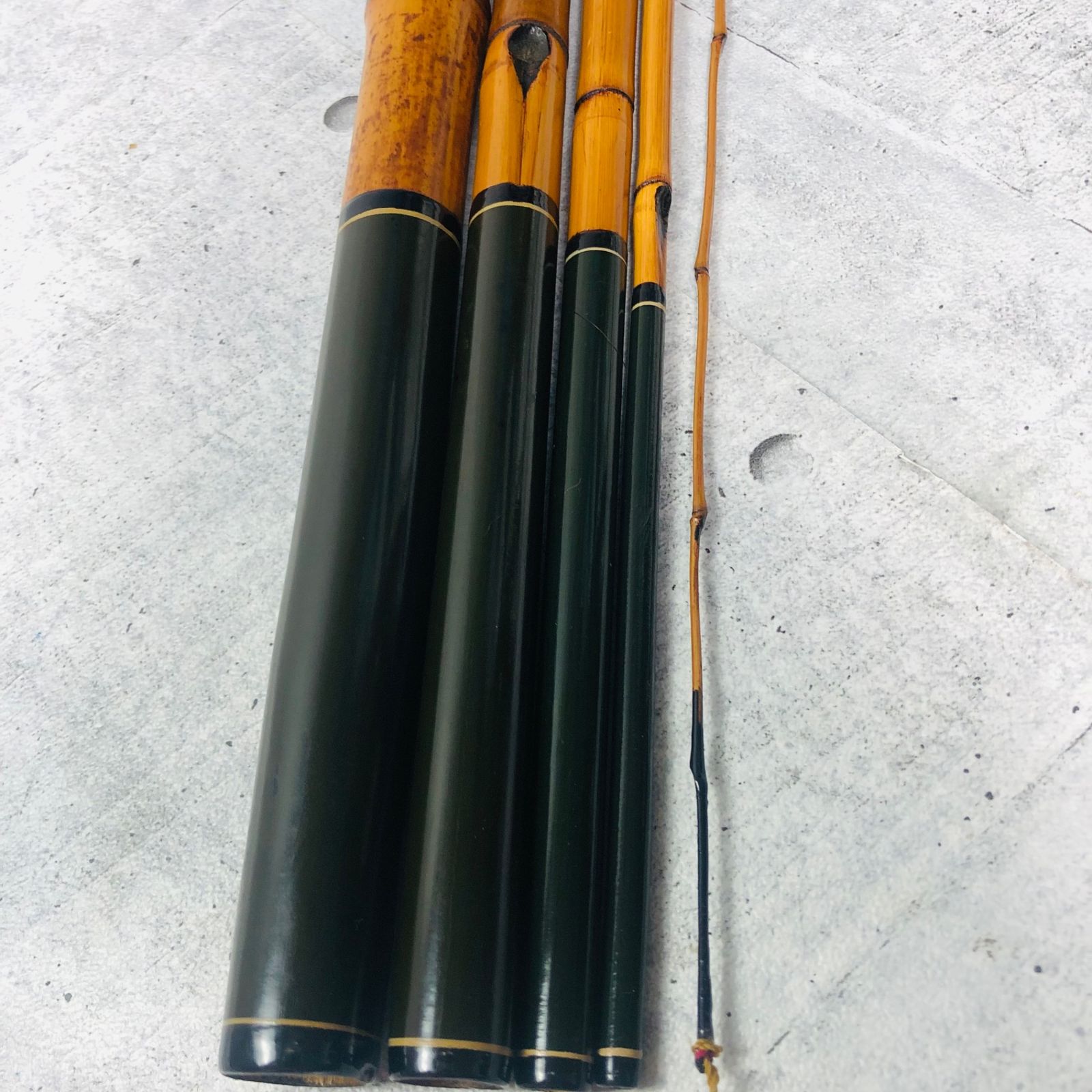  和竿 竹竿 竿利作 約422 cm 14尺 5本継釣竿 ロッド 海 磯 堤防 その他ロッド 釣り竿 ロッド