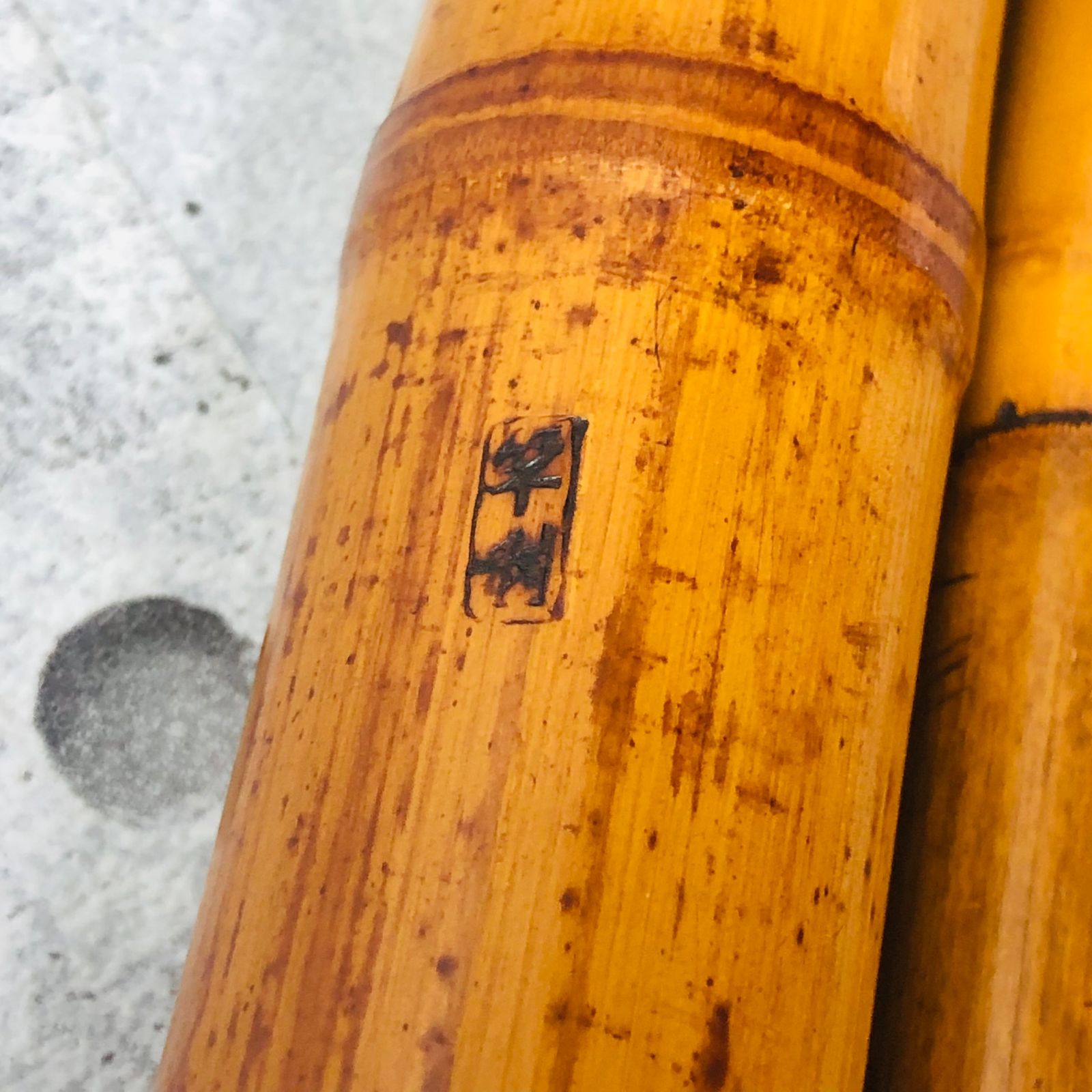 和竿 竹竿 竿利作 約422 cm 14尺 5本継釣竿 ロッド 海 磯 堤防