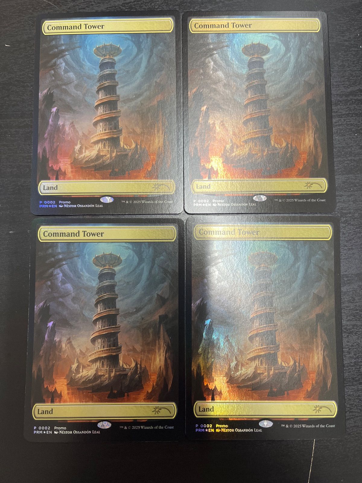 MTG プロモ 統率者の塔 Command Towerfoil 4枚 - メルカリ