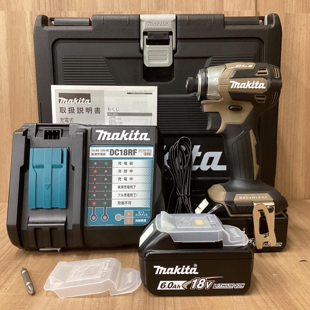 ♥ makita マキタ 18 V充電式インパクトドライバ 色 ブラウン 201