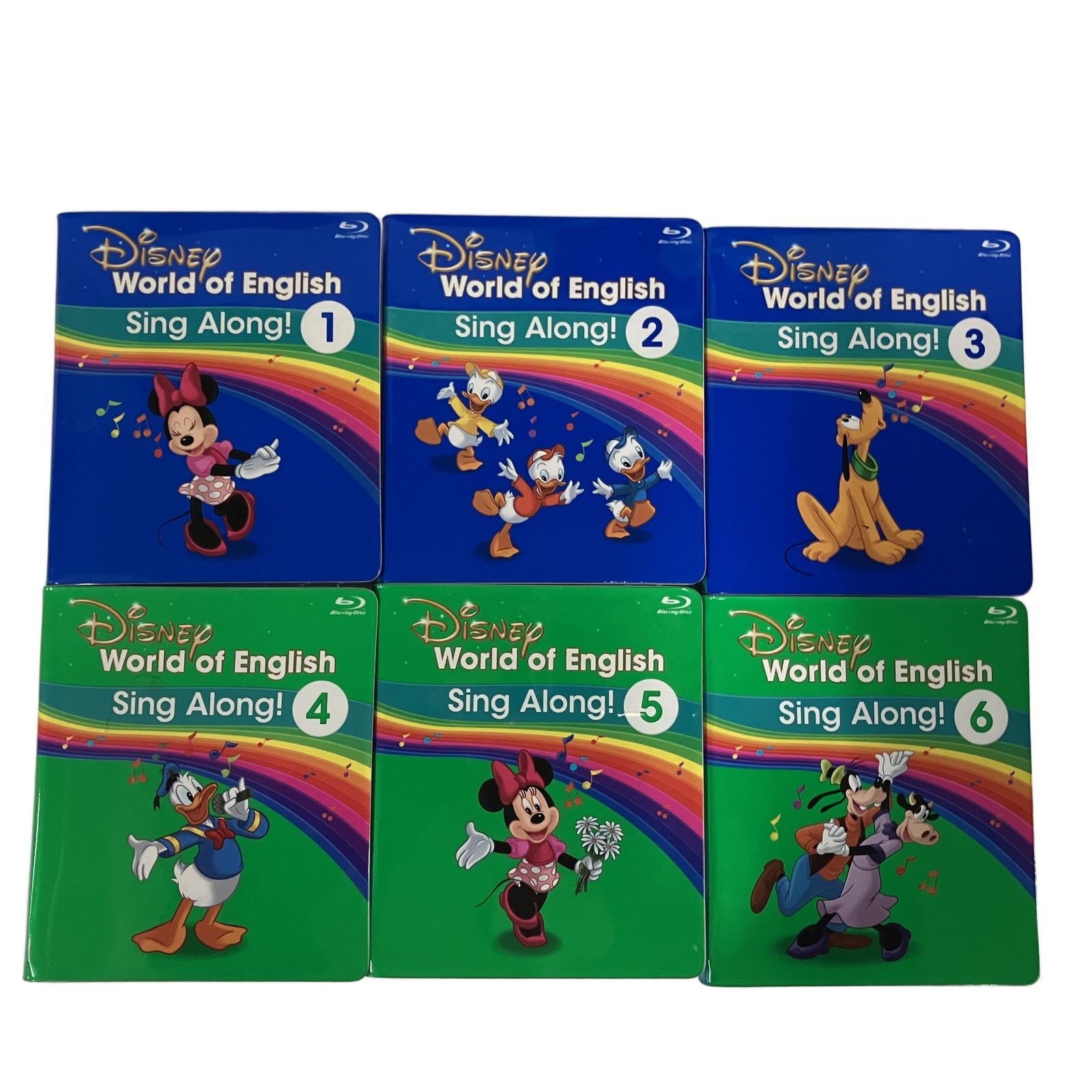 【美品】シングアロング ディズニー DWE singalong Blu-ray DWE 英語 システム 教材 Blu-ray Sing Along シングアロング 2020年頃