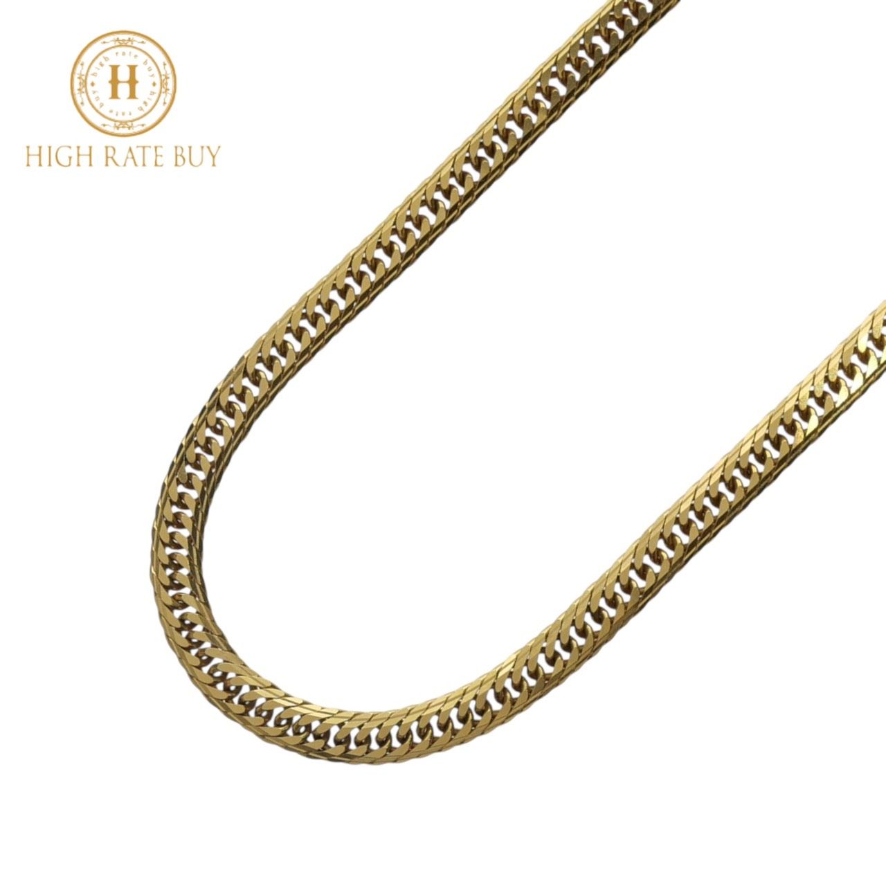 新品】喜平ネックレス K18 18金 750 6面ダブル 33.2g 55cm 4.8mm