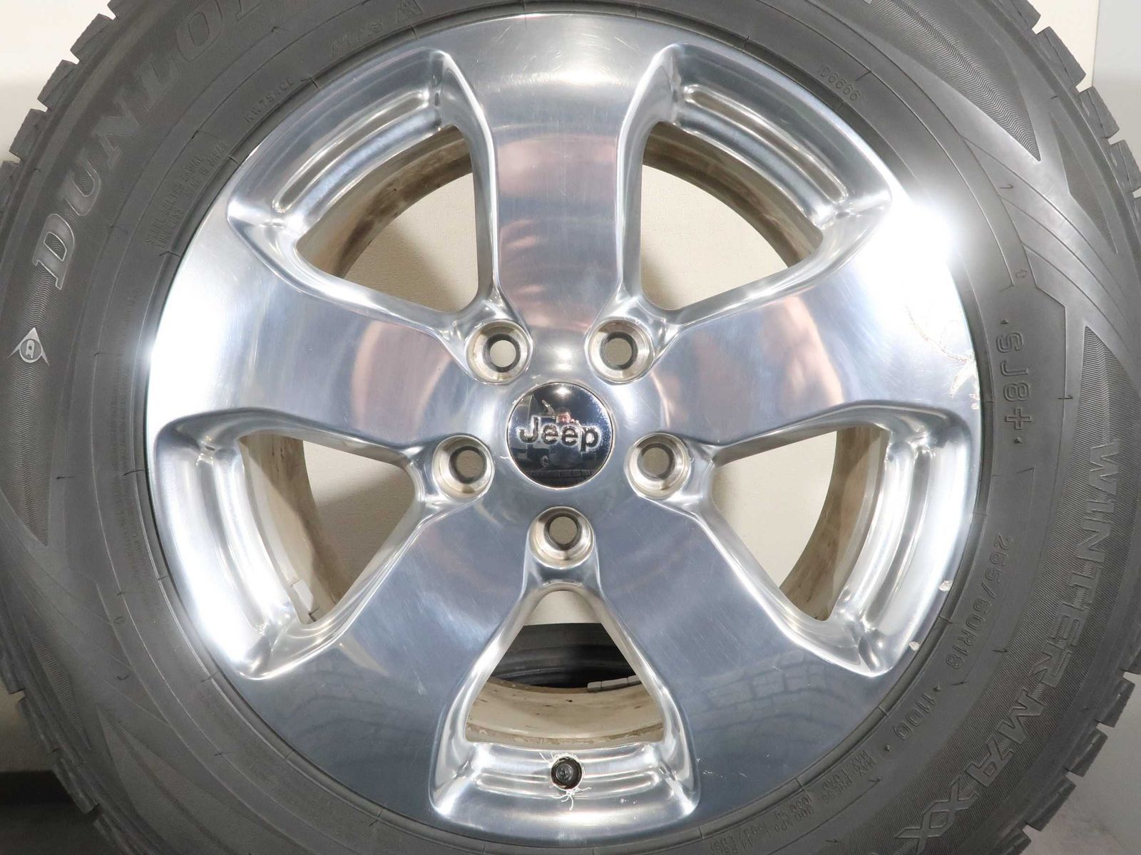 4本 Jeep グランドチェロキー 純正 18インチ ホイール 8J +56.4 5H 