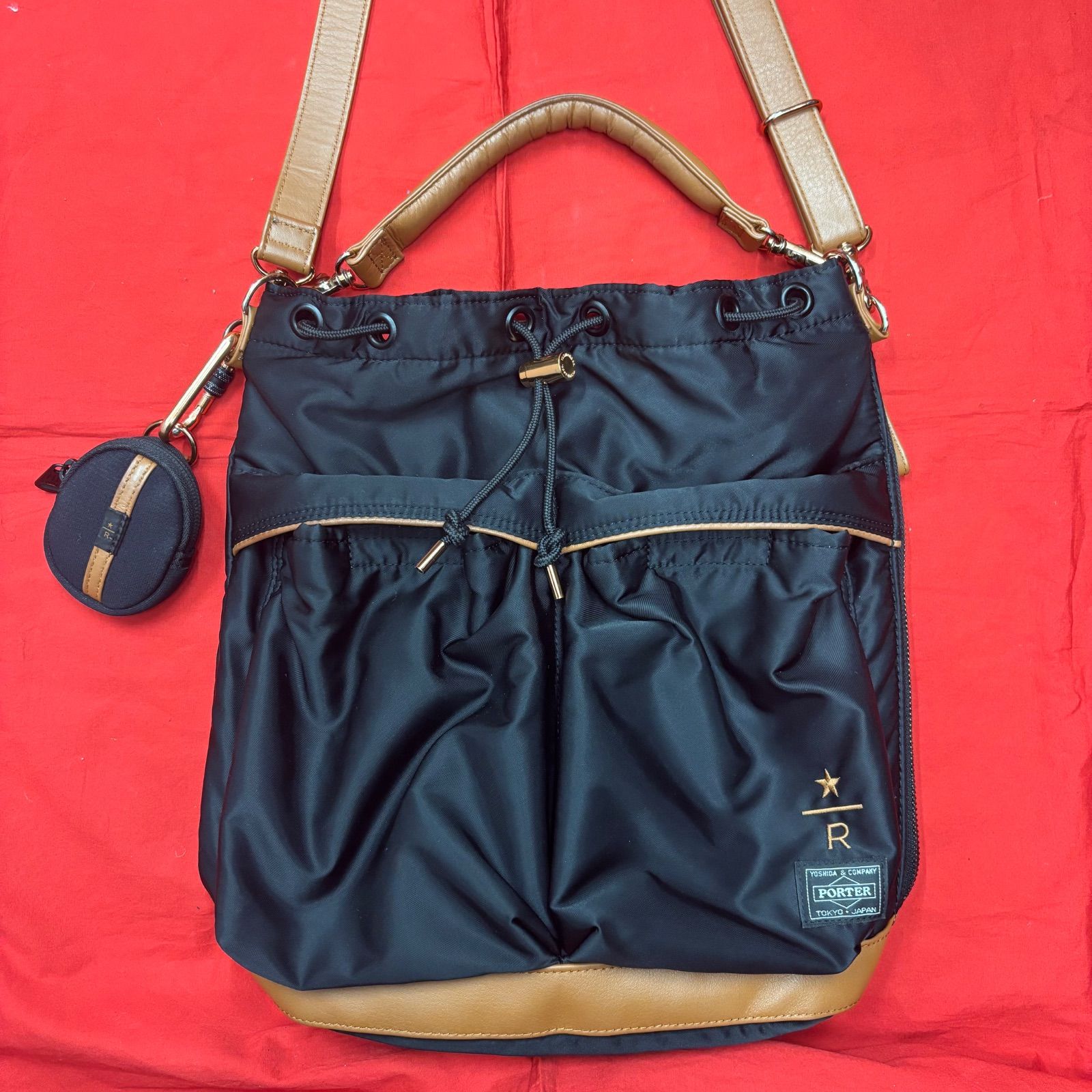 スターバックス　PORTER 2WAY ツールバッグ　リザーブ　コーヒー　コラボ　STARBUCKS