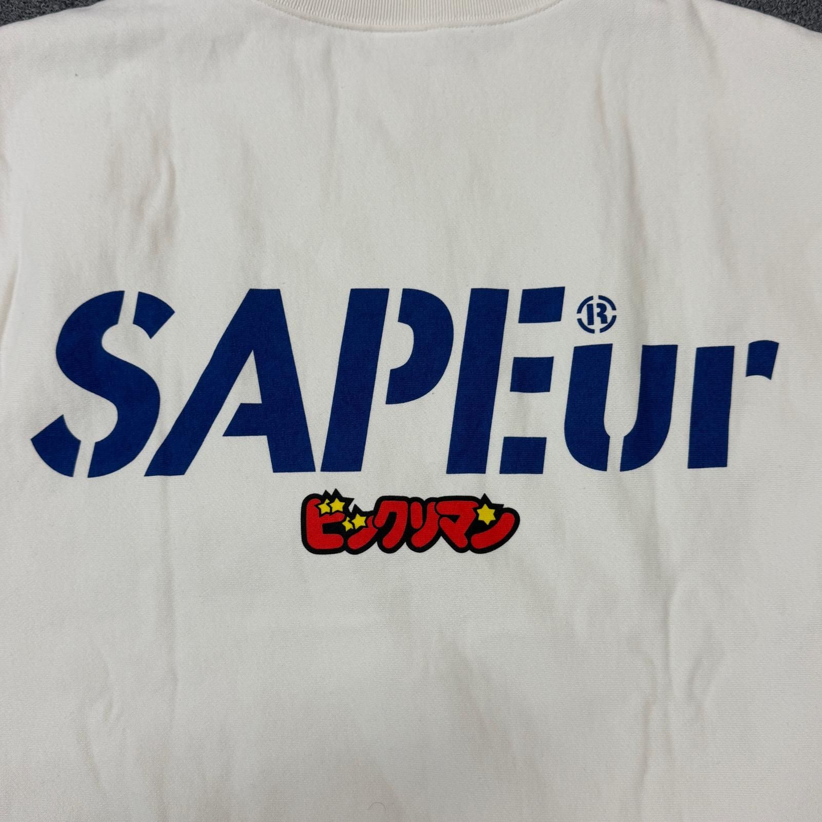 SAPEur ビックリマンスウェット トレーナー サプール ホワイト XL