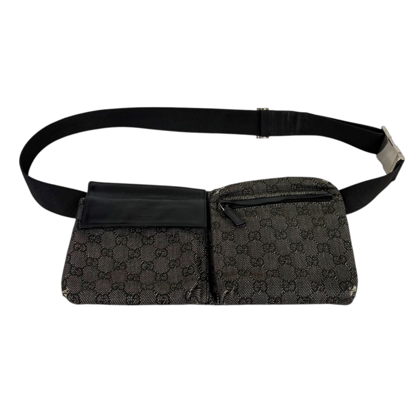 グッチ GUCCI ウエストポーチ クロスボディバッグ GGキャンバス 28566