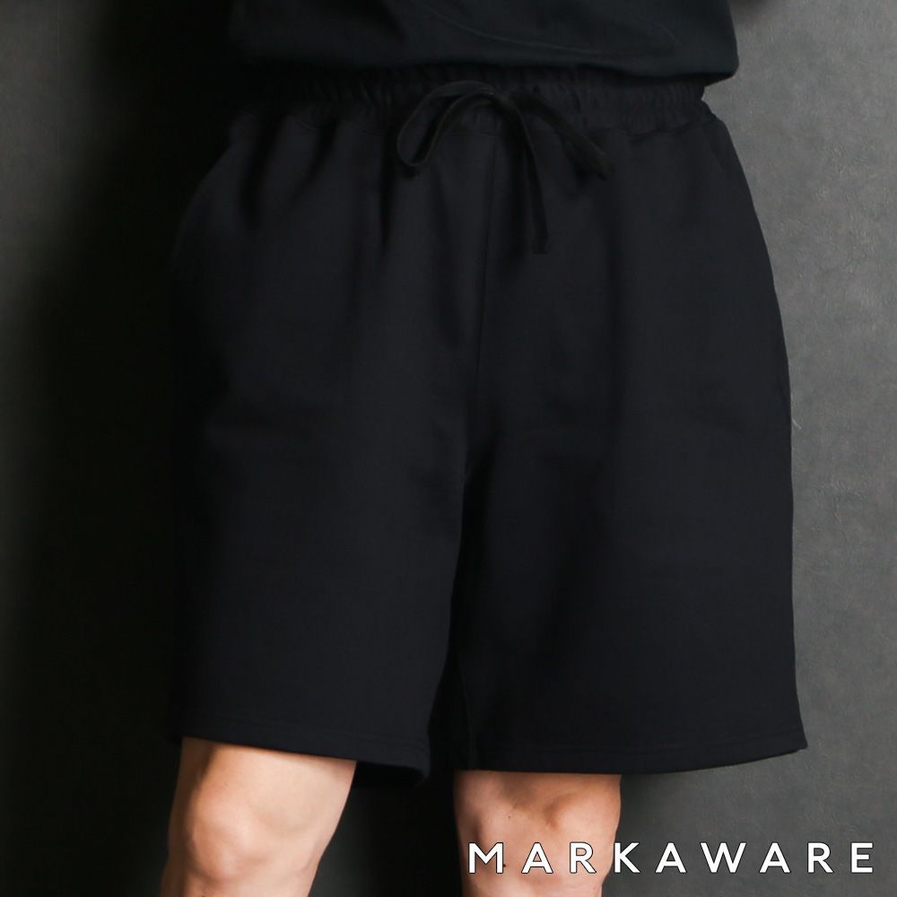 MARKAWARE/マーカウェア】GYM SHORTS - BLACK / オーガニックコットン