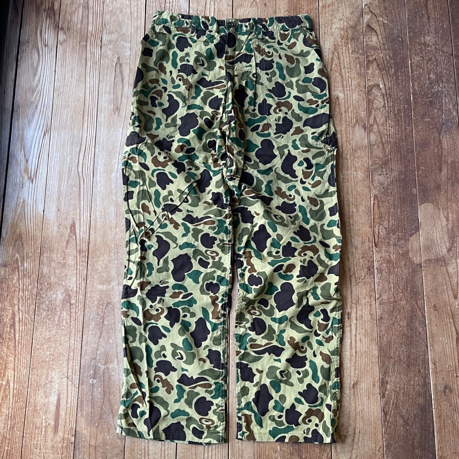 80's Duck Hunter Camo Pants.古着 ダックハンターカモ ベイカーパンツ