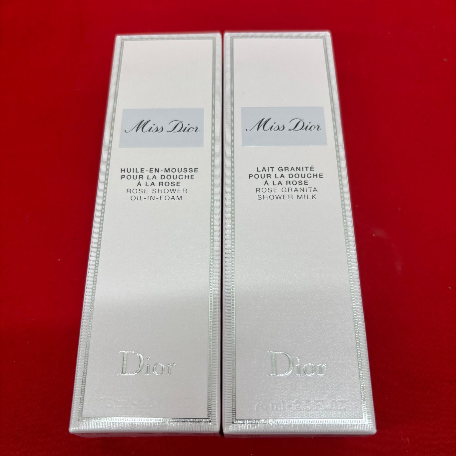 新品 ミスディオール ローズ シャワー オイル ミルク スクラブ ボディ