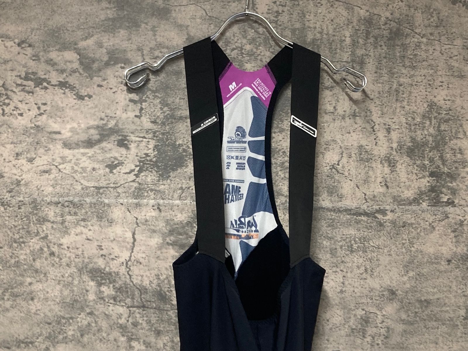 JW328 アソス assos ビブタイツ 裏起毛 3/4 黒 M ビブタイツ assos