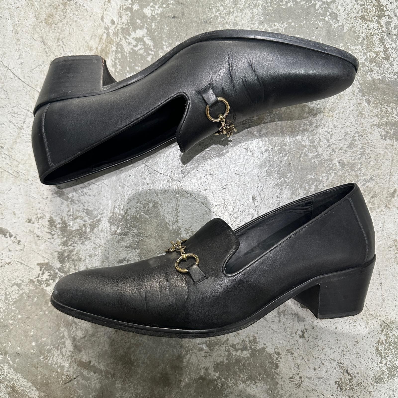 Needles Heeled Opera Bit Vamp ヒール オペラヴァンプ スリッポン