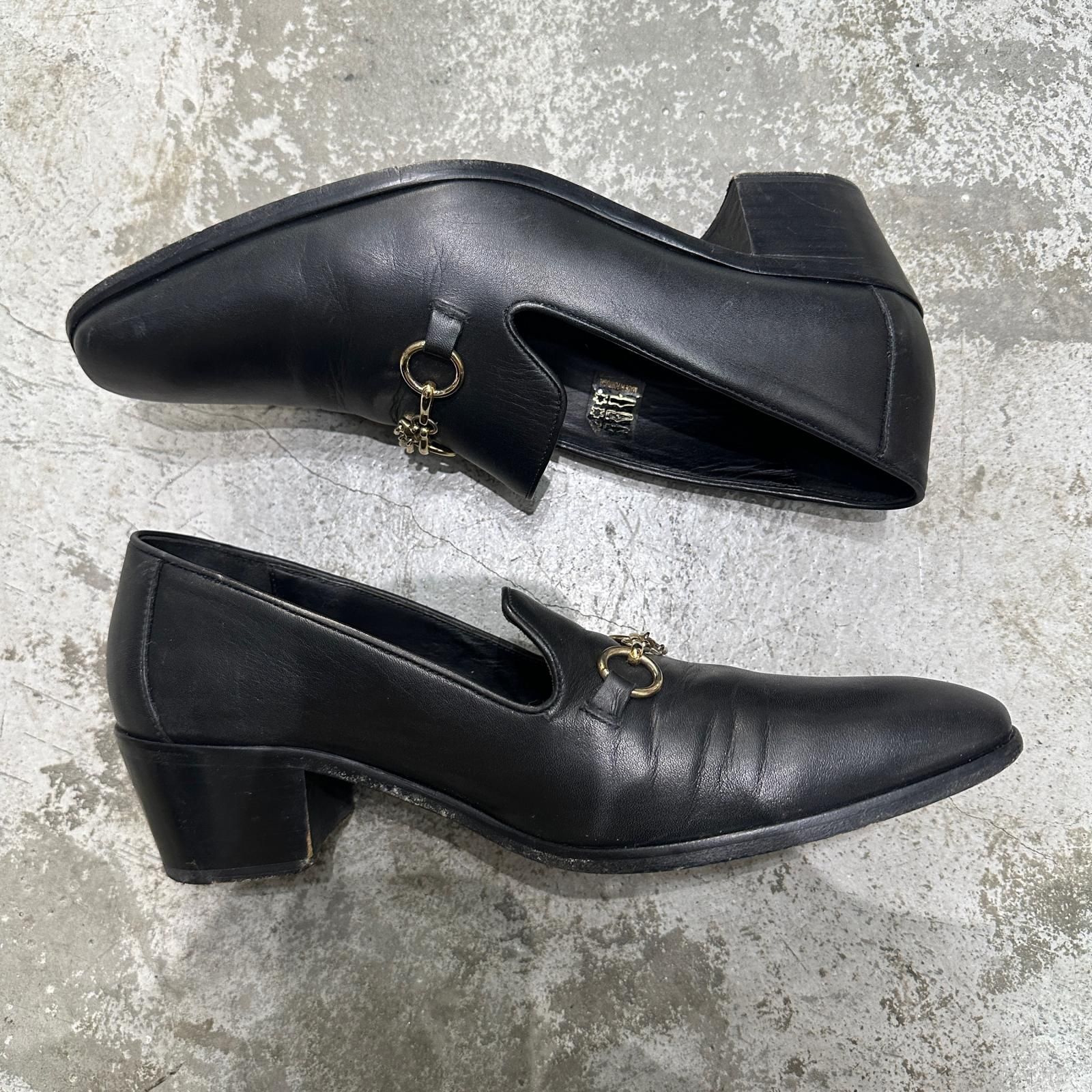 Needles Heeled Opera Bit Vamp ヒール オペラヴァンプ スリッポン