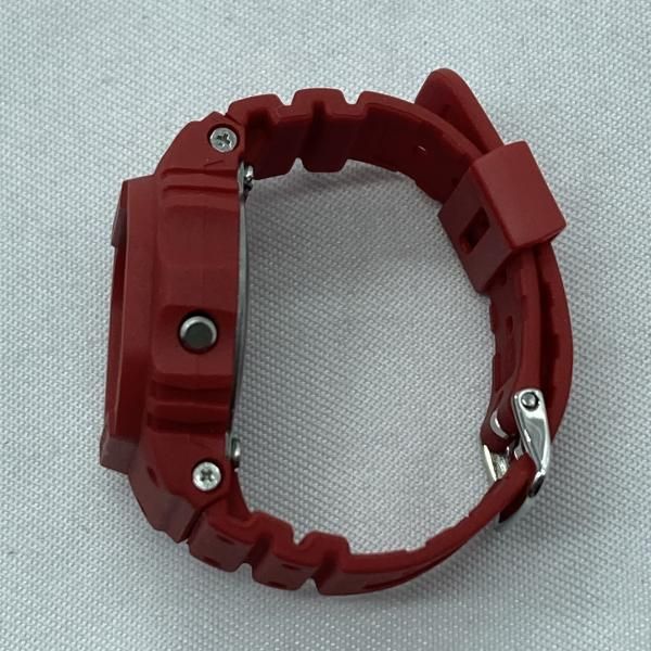 中古】G-SHOCK DWN-5600-4JR ジーショック レッド リングウォッチ[19