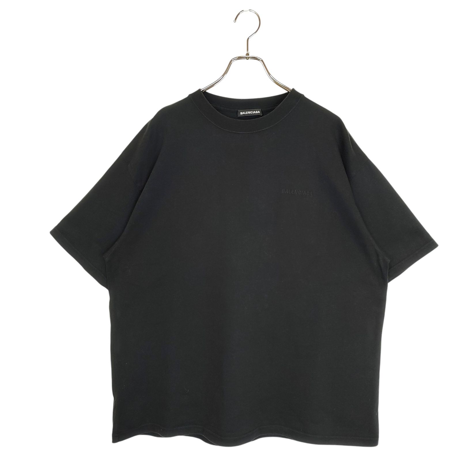 BALENCIAGA バレンシアガ 18AW OVERSIZED BACK PRINT TEE ロゴ刺繍 