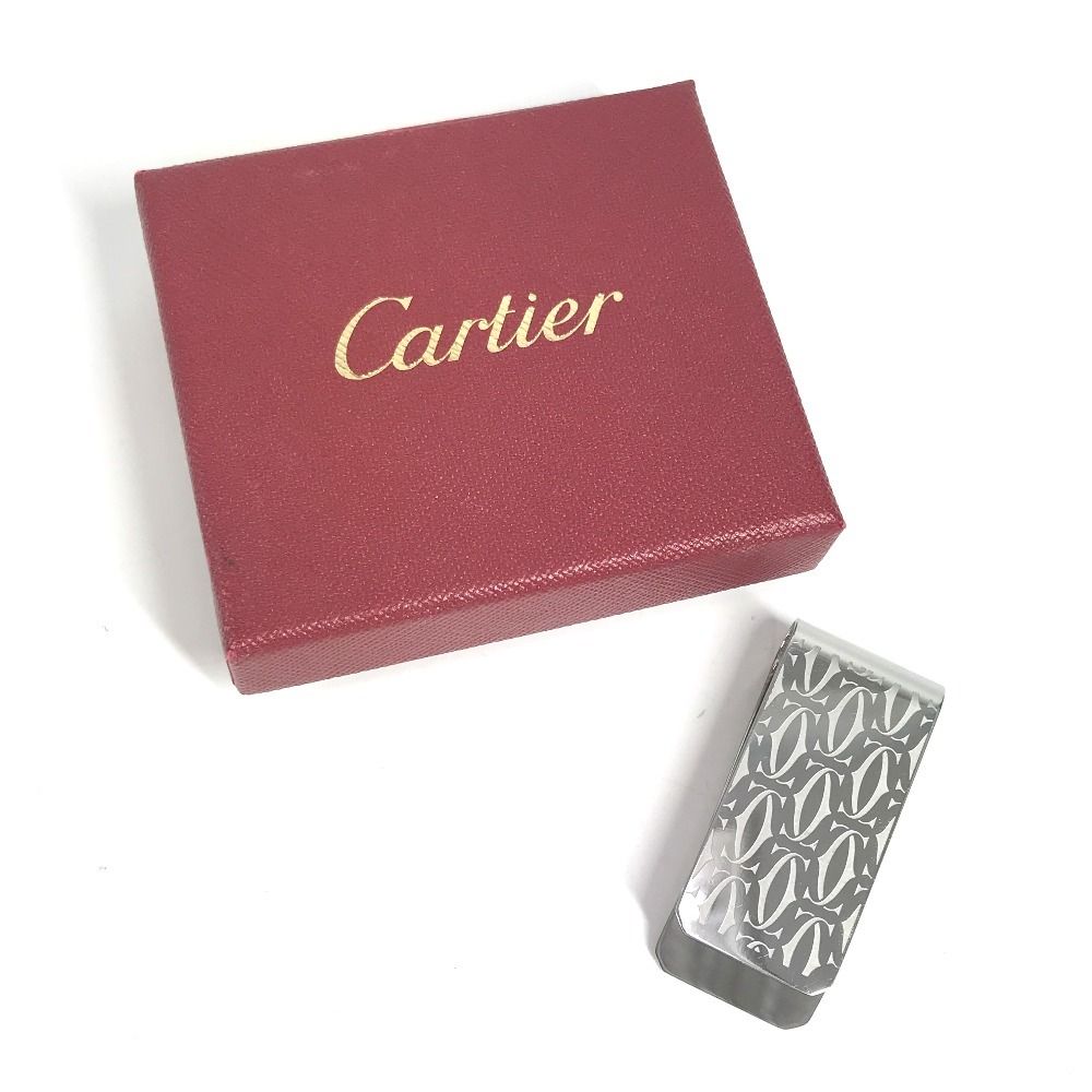 CARTIER カルティエ マネークリップ C ドゥ カルティエ SS シルバー